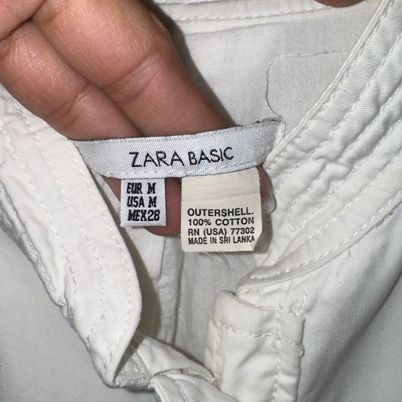 Zara Women's White Utility Jacket - Picture 3 of 3